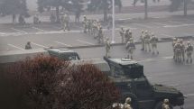 Intensive shooting starts on square in front of Almaty Mayor’s office