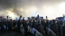 12 law enforcement members killed in clashes with protesters in Kazakhstan