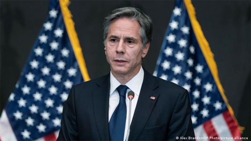 Blinken says Russia aims to restore Soviet Union