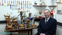 92 տարեկան  լեգենդի՝  Ալբերտ Ազարյանի մարզումը