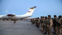 Armenian peacekeepers return home from Kazakhstan