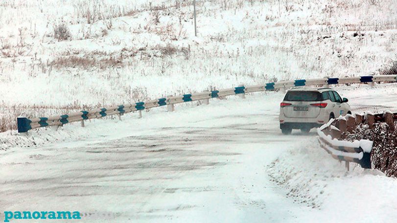 Some roads partly icy in Armenia