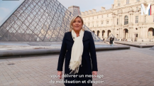 Louvre threatens to sue Marine Le Pen for campaign film