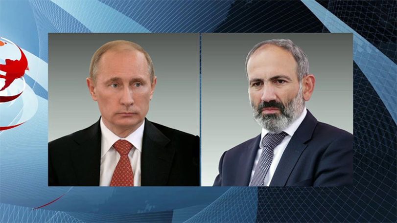 Pashinyan, Putin hold phone call