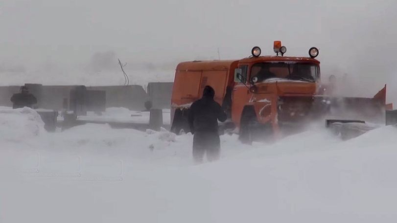 Snow reported on some roads in Armenia