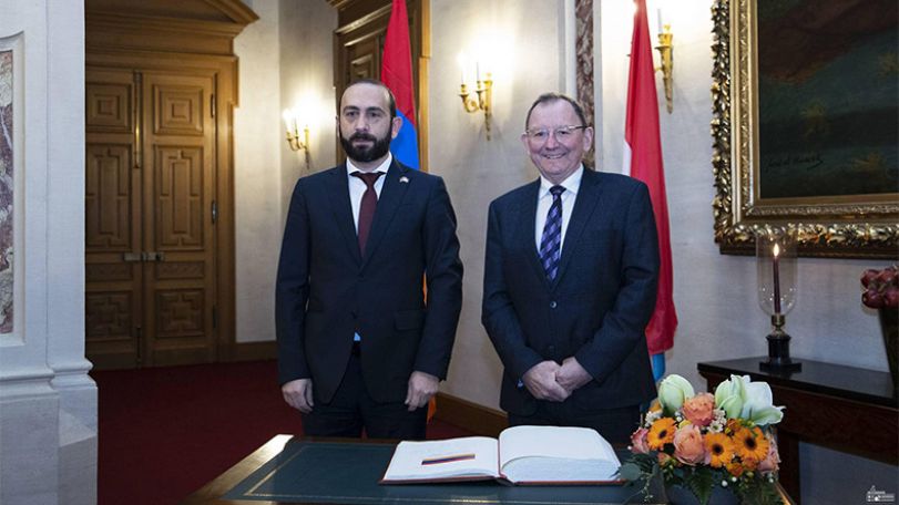Armenian FM highlightes the position of Luxembourg in support of the Armenians of Artsakh
