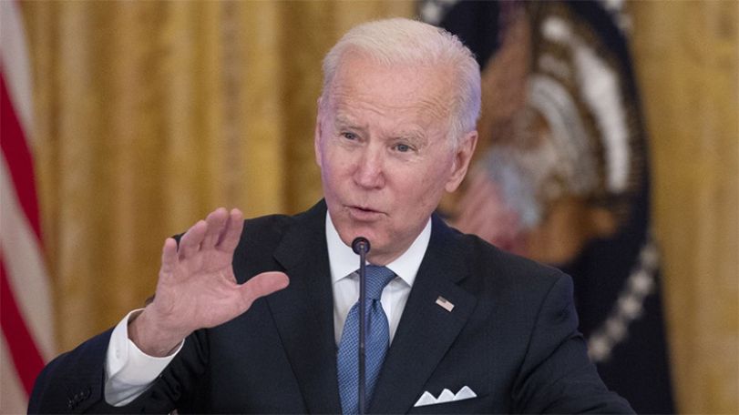 Biden says he'll send troops to Eastern Europe in 'near term'
