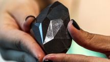 Billion-year-old black diamond sells for £3.16m