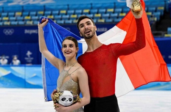 French pair wins Olympic ice dance gold in Beijing