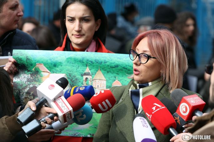 «Если сегодня не бороться против культурного геноцида, завтра потеряем армянскость Арцаха». Акция в Ереване