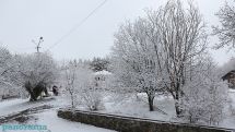 Snow reported in Armenia’s Vayots Dzor Province