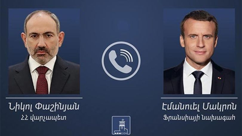 Что обсуждали Пашинян и Макрон?