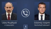 Pashinyan holds phone call with Macron