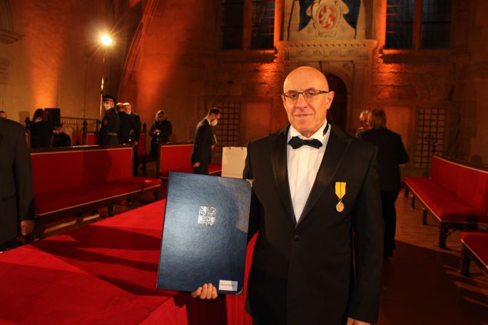Czech president hands over first class medal to businessman Gevorg Avetisyan