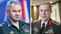 Russian, Turkish defense ministers hold phone call