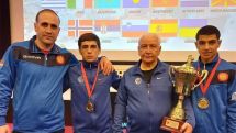 Armenian boxing team finishes third at youth tournament in Montenegro