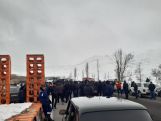 Tsovagyugh residents block Sevan-Dilijan highway