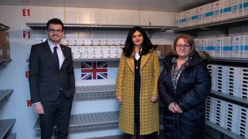 UK donates over 25,000 AstraZeneca vaccine doses to Armenia