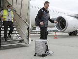 Armenia national football team arrives in Oslo for friendly