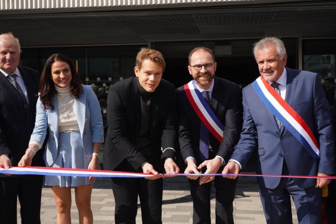 Forum of Arts Charles Aznavour officially inaugurated in France's Montigny-le Bretonneux