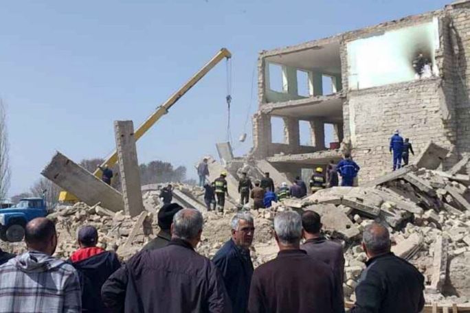 Three dead in Nakhichevan school collapse
