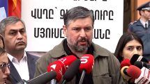 Չեմ լիազորել իմ անունից ինչ-որ բան հանձնել, հանձնելու որևէ բան չունենք. Վրթանեսյան