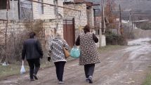 A group of women remain in Artsakh's Khramort despite Azeri aggression