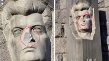 Monument to Artsakh hero Leonid Azgaldyan vandalized in Yerevan