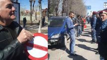 Protest held in Gyumri amid Pashinyan's visit