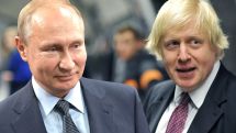 Ukraine peace talks are doomed because of 'crocodile' Putin, says Boris Johnson