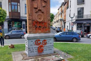 Armenian Genocide monument vandalized in Brussels