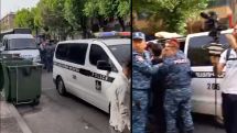 Police detain ARF activists demanding Pashinyan’s resignation