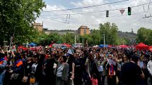 'We are losing our country': Women hold march in Yerevan