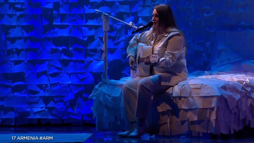 Armenia's Rosa Linn advances to Eurovision final