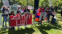 Anti-Pashinyan protest held in the Netherlands