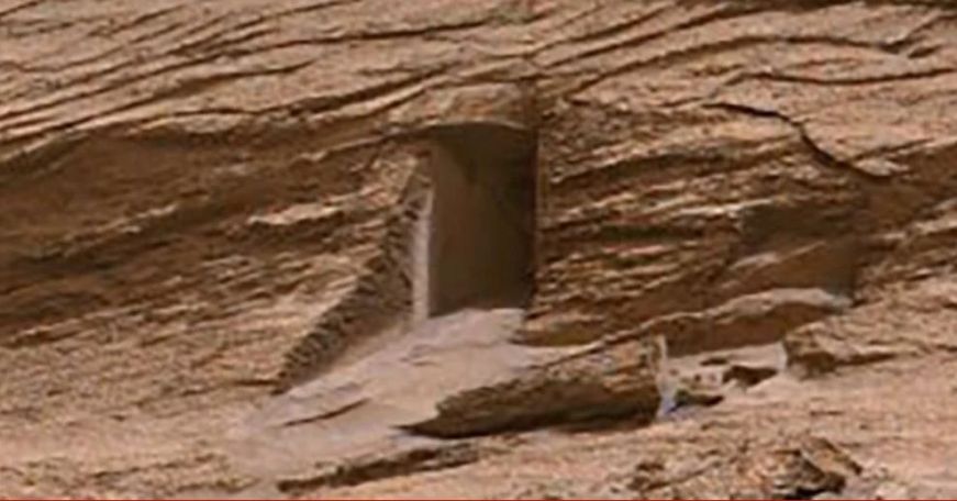 NASA-ի Curiosity մարսագնացը ֆիքսել է մարդու կողմից ժայռի մեջ «փորված մուտքը»