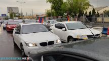 Opposition holding car protests in Yerevan