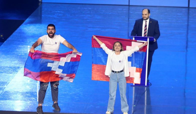 Բաքուն բողոքել է  Եվրոպայի առաջնության բացմանը Արցախի դրոշը ծածանելու դեմ