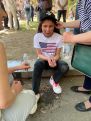 Child affected in clashes between police and protesters in Yerevan