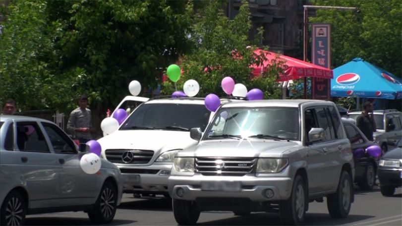 Last Bell in Armenia: 33 vehicles driven by minors taken to penalty areas