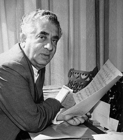 Today marks Aram Khachaturian's 119th anniversary