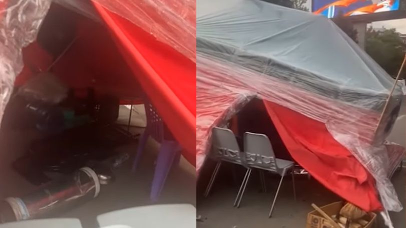 Наезд на палатку на площади Франции в Ереване: трое подвергнуты приводу