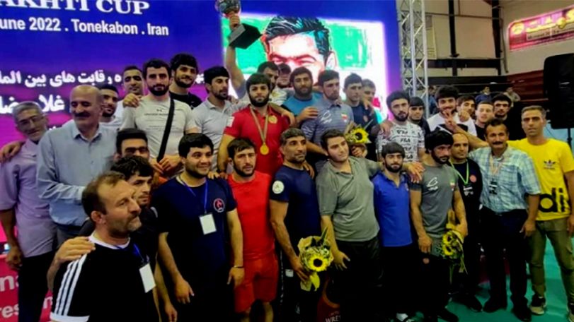 Armenian wrestlers win four medals at Iran tournament