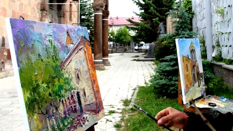 Ջավախքի գույները, մշակութային կոթողները՝ հայ և վրացի նկարիչների կտավներում