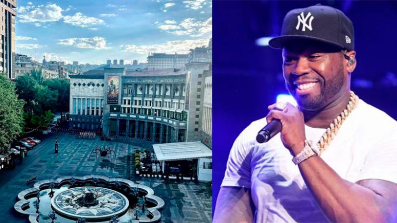 Фото 50 Cent – из Еревана: «Я вернусь»