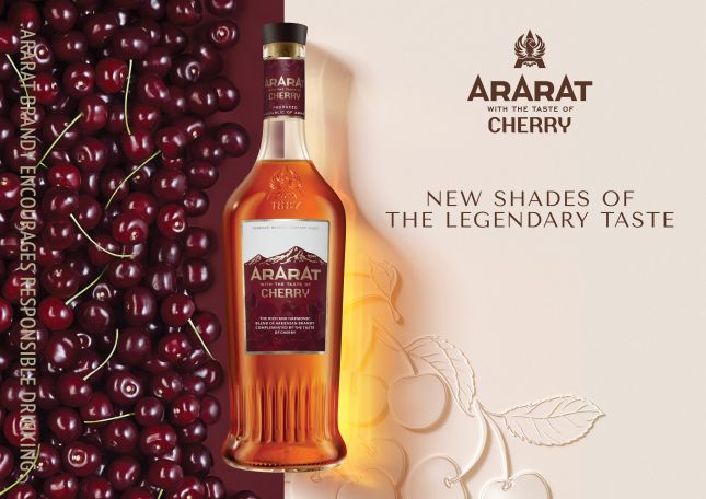 ARARAT Cherry: Bright facets of classic brandy in new product of ARARAT flavors range