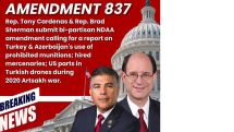 U.S. lawmakers call for report on Azerbaijan's use of prohibited weapons against Artsakh