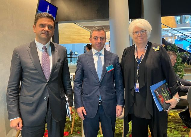 Իշխան Սաղաթելյանը Եվրոպական խորհրդարանում հանդիպել է Մարինա Կալյուրանդի և Պեդրո Մարկեսի հետ