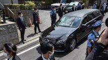 Shinzo Abe's body returned to Tokyo