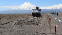 Turkey reportedly demining border with Armenia